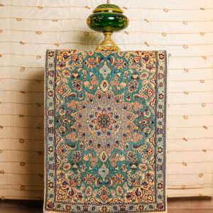 Turquoise Bloom Medallion